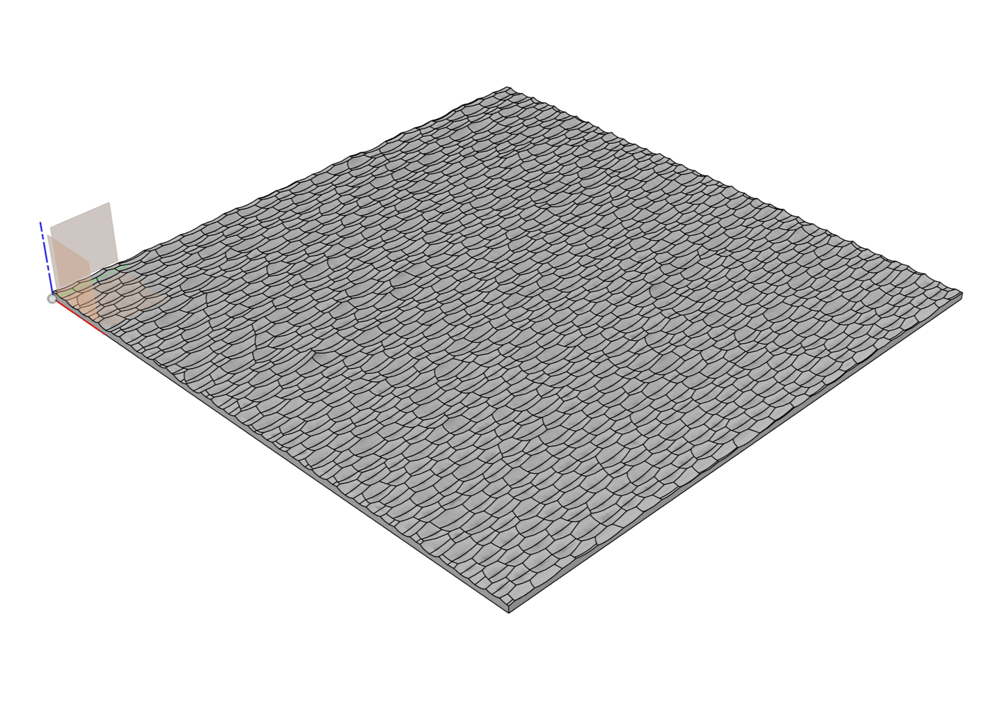 Naguri Wood Texture Panel – Alternating Continuous Pattern 01 (CNC-Ready, 3D Relief)