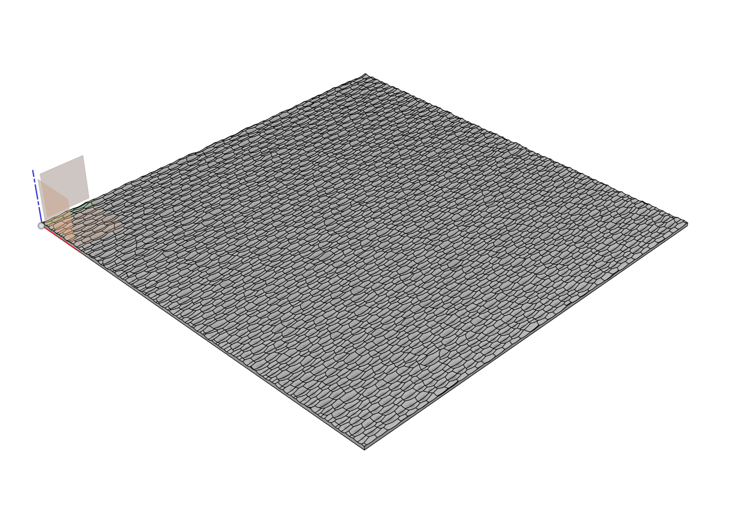Naguri Wood Texture Panel – Alternating Continuous Pattern 01 (CNC-Ready, 3D Relief)