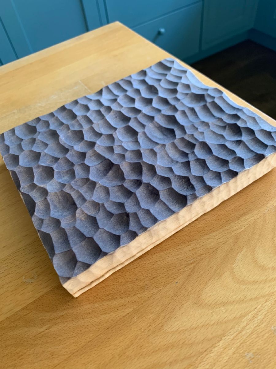Naguri Wood Texture Panel – Alternating Continuous Pattern 01 (CNC-Ready, 3D Relief)