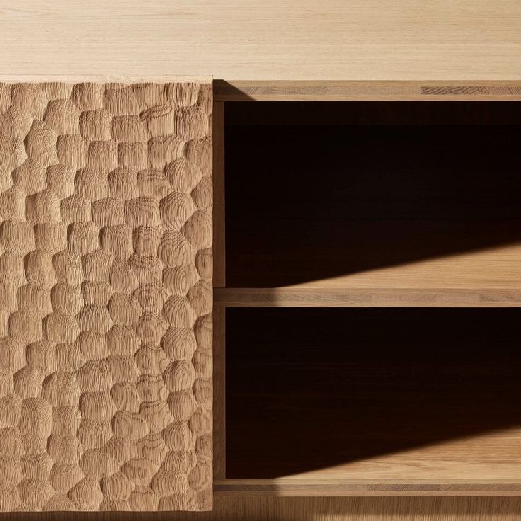 Naguri Wood Texture Panel – Alternating Continuous Pattern 01 (CNC-Ready, 3D Relief)