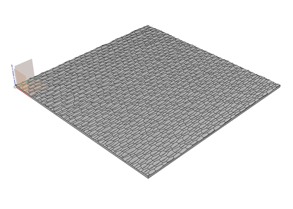 Naguri Wood Texture Panel – Alternating Continuous Pattern 01 (CNC-Ready, 3D Relief)